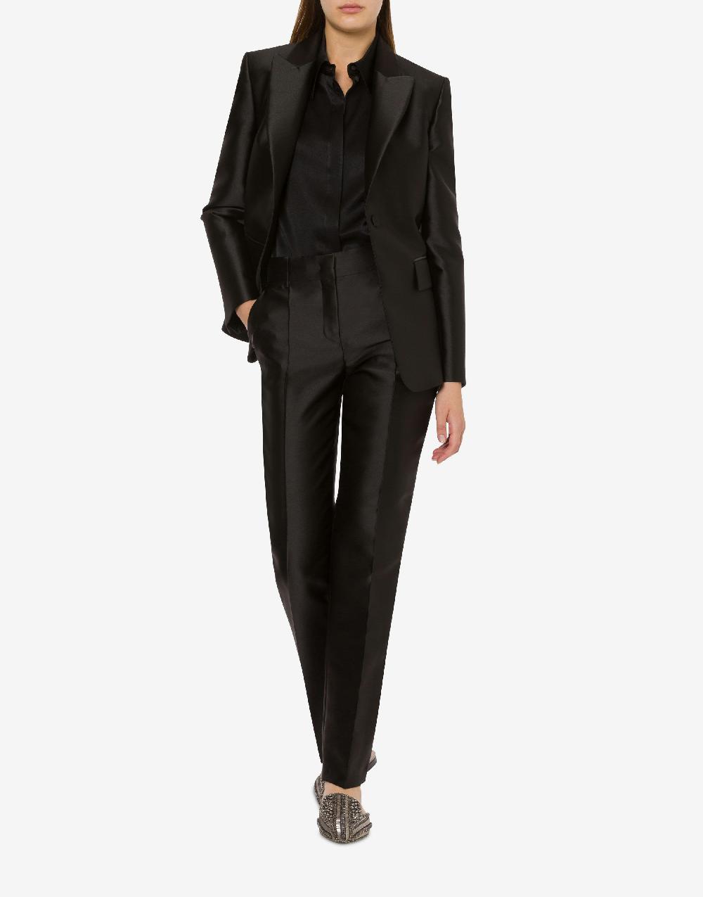 Alberta Ferretti Giacca in mikado Consegna Veloce