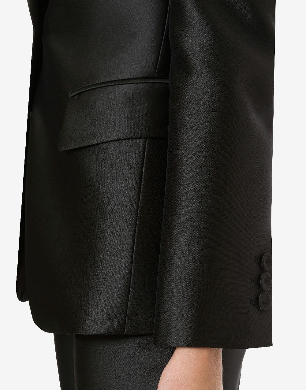 Alberta Ferretti Giacca in mikado Consegna Veloce