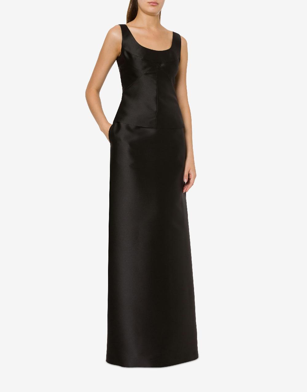 Alberta Ferretti Gonna lunga in mikado Promozione Limitata