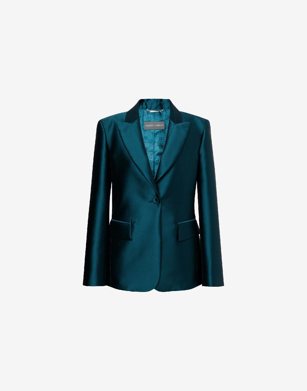 Alberta Ferretti Giacca in mikado