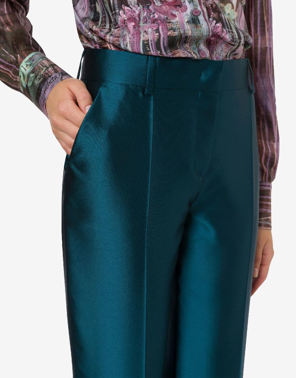 Alberta Ferretti Pantalone in mikado Convenienza