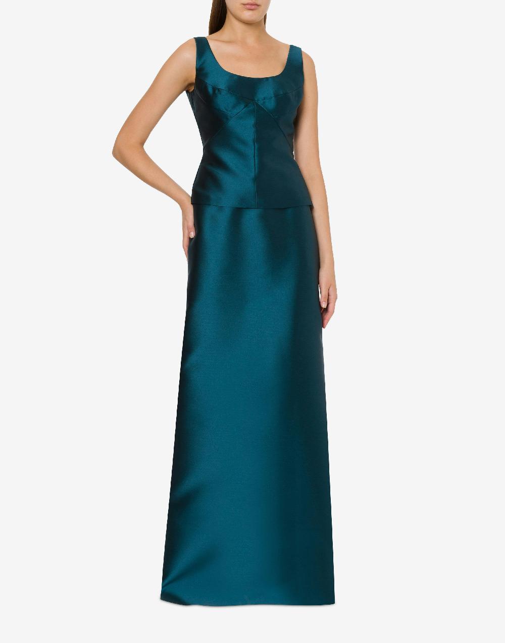 Alberta Ferretti Gonna lunga in mikado Presa