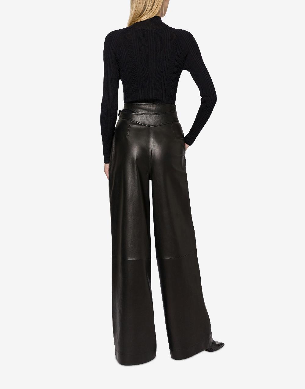 Alberta Ferretti Pantalone in nappa glossy Hotsell