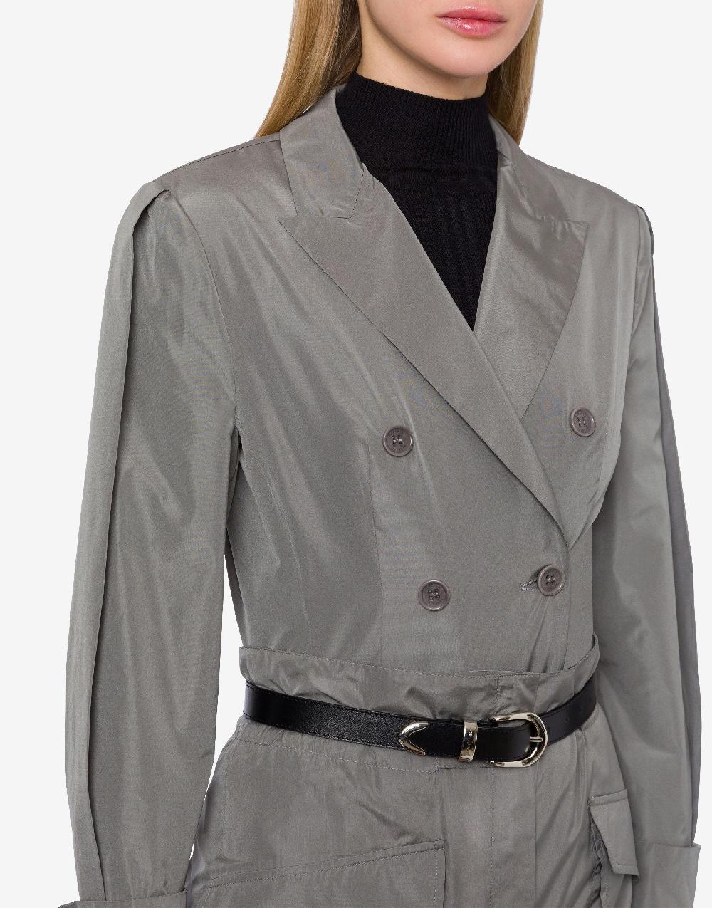 Alberta Ferretti Camicia doppiopetto in taffetà Negozio