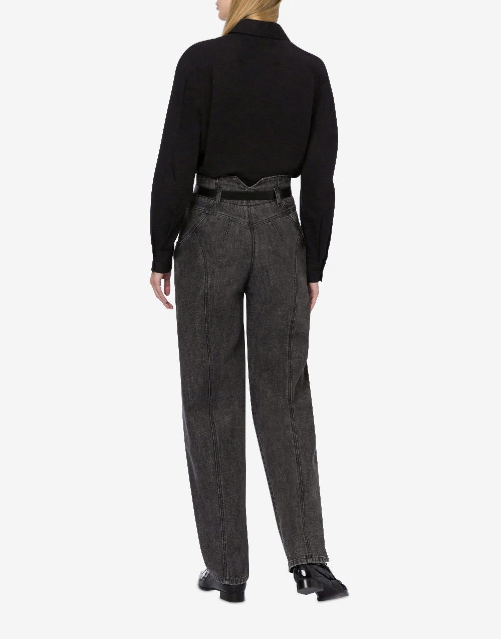 Alberta Ferretti Camicia oversize in popeline stretch Vendita