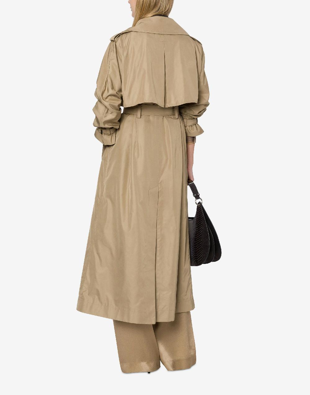 Alberta Ferretti Trench in tessuto tecnico water resistant Qualità Garantita