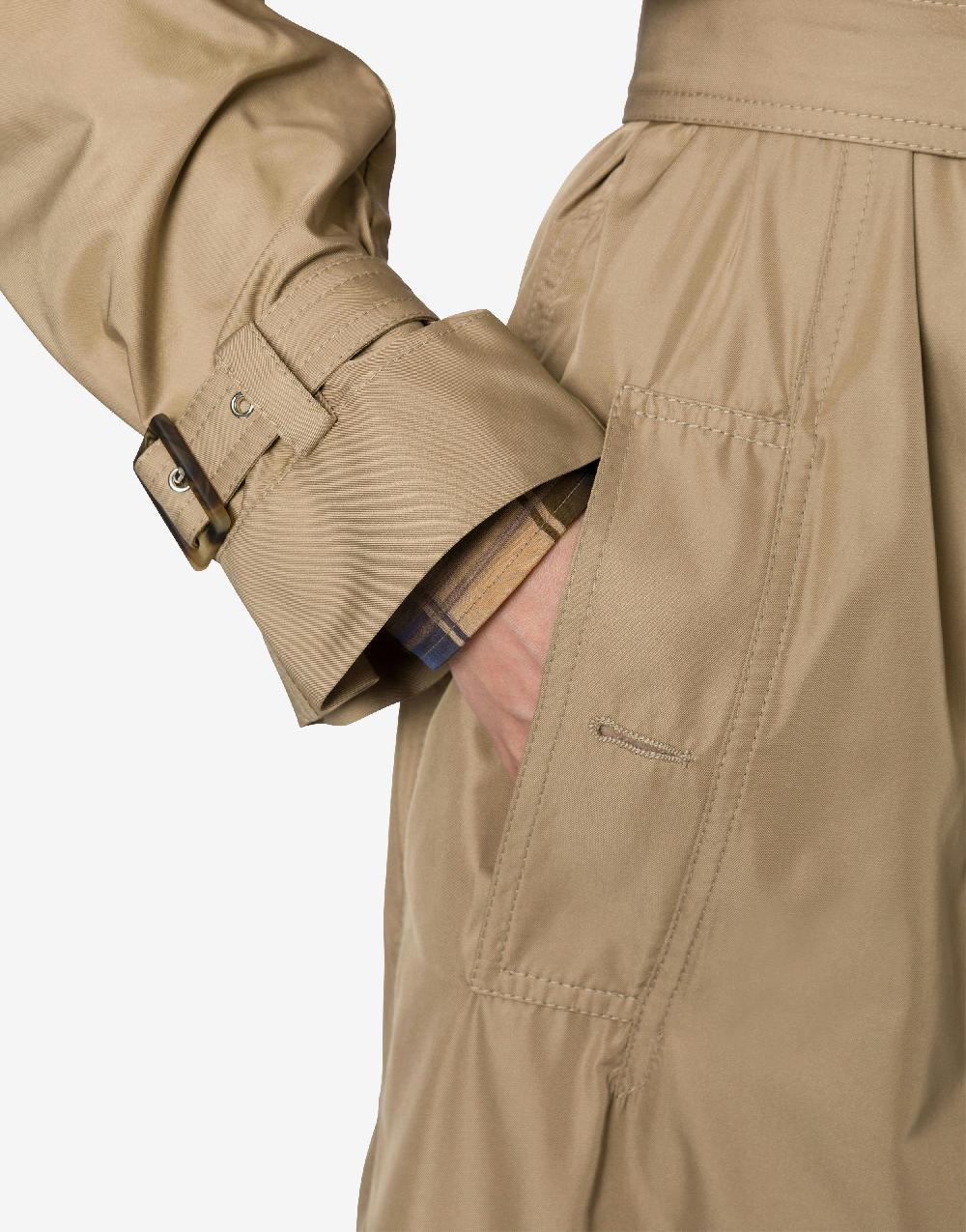 Alberta Ferretti Trench in tessuto tecnico water resistant Qualità Garantita