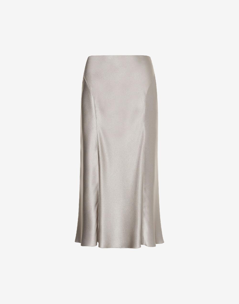 Alberta Ferretti Gonna longuette in raso