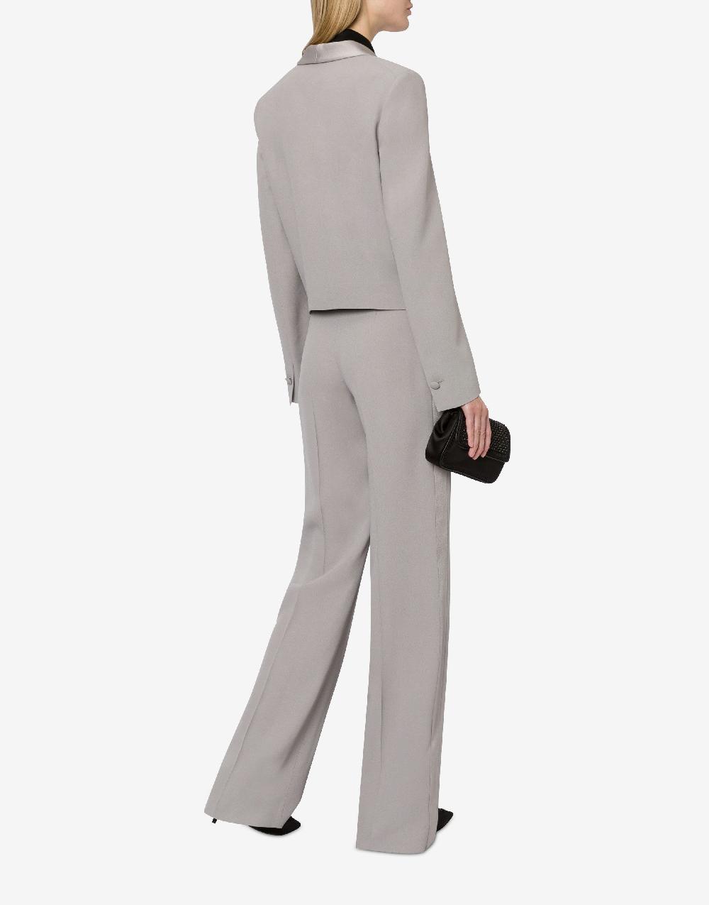 Alberta Ferretti Giacca smoking in enver satin Saldi