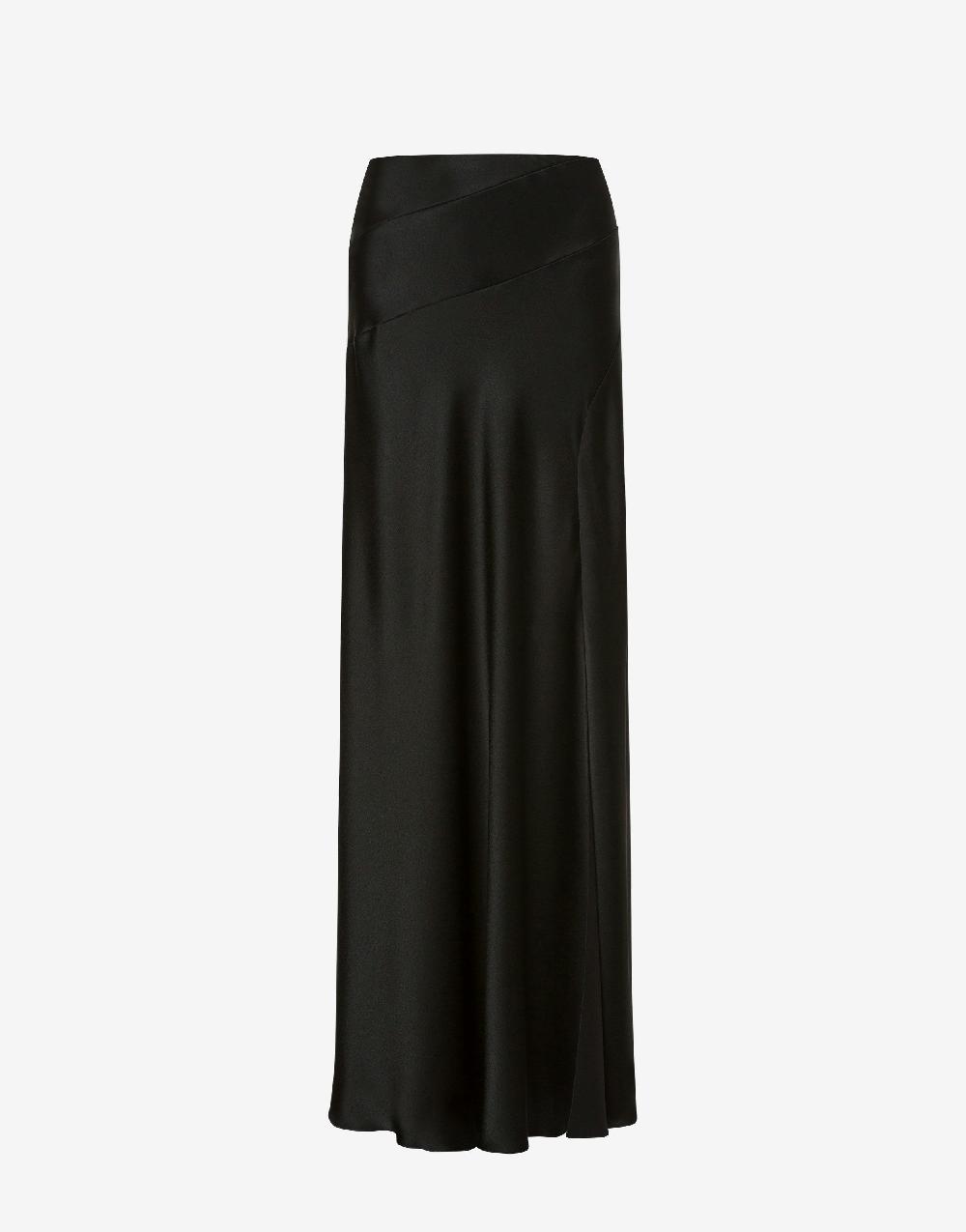 Alberta Ferretti Gonna lunga in raso