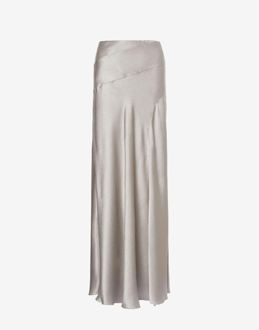 Alberta Ferretti Gonna lunga in raso