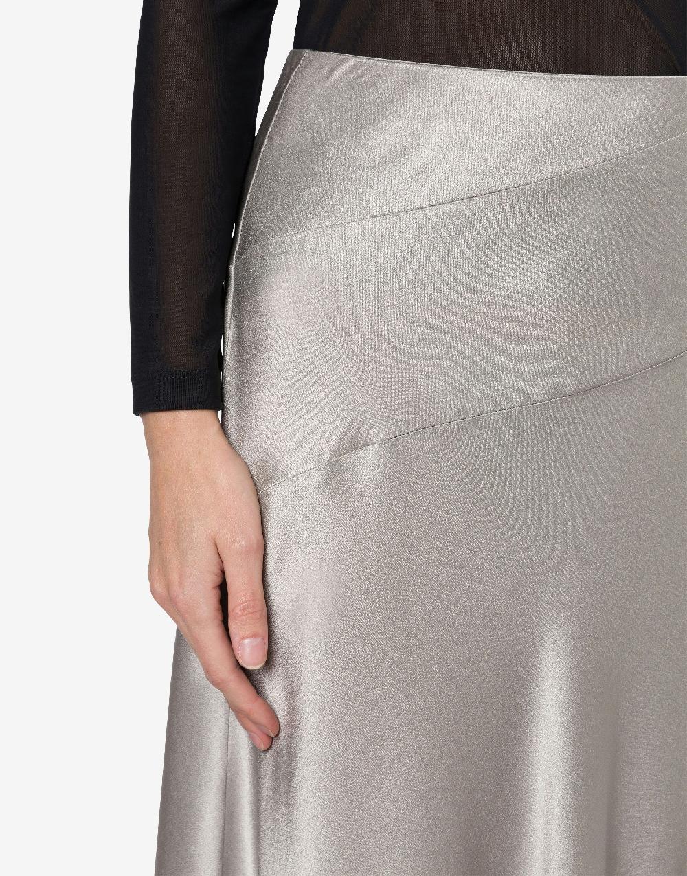 Alberta Ferretti Gonna lunga in raso Qualità