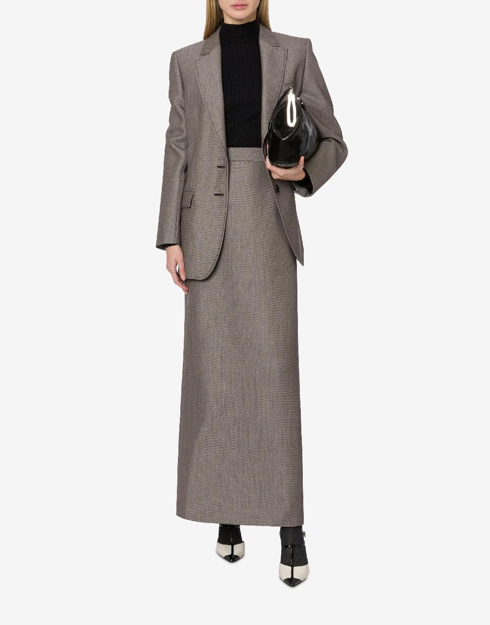 Alberta Ferretti Giacca in tweed di lana Spedizione Gratuita