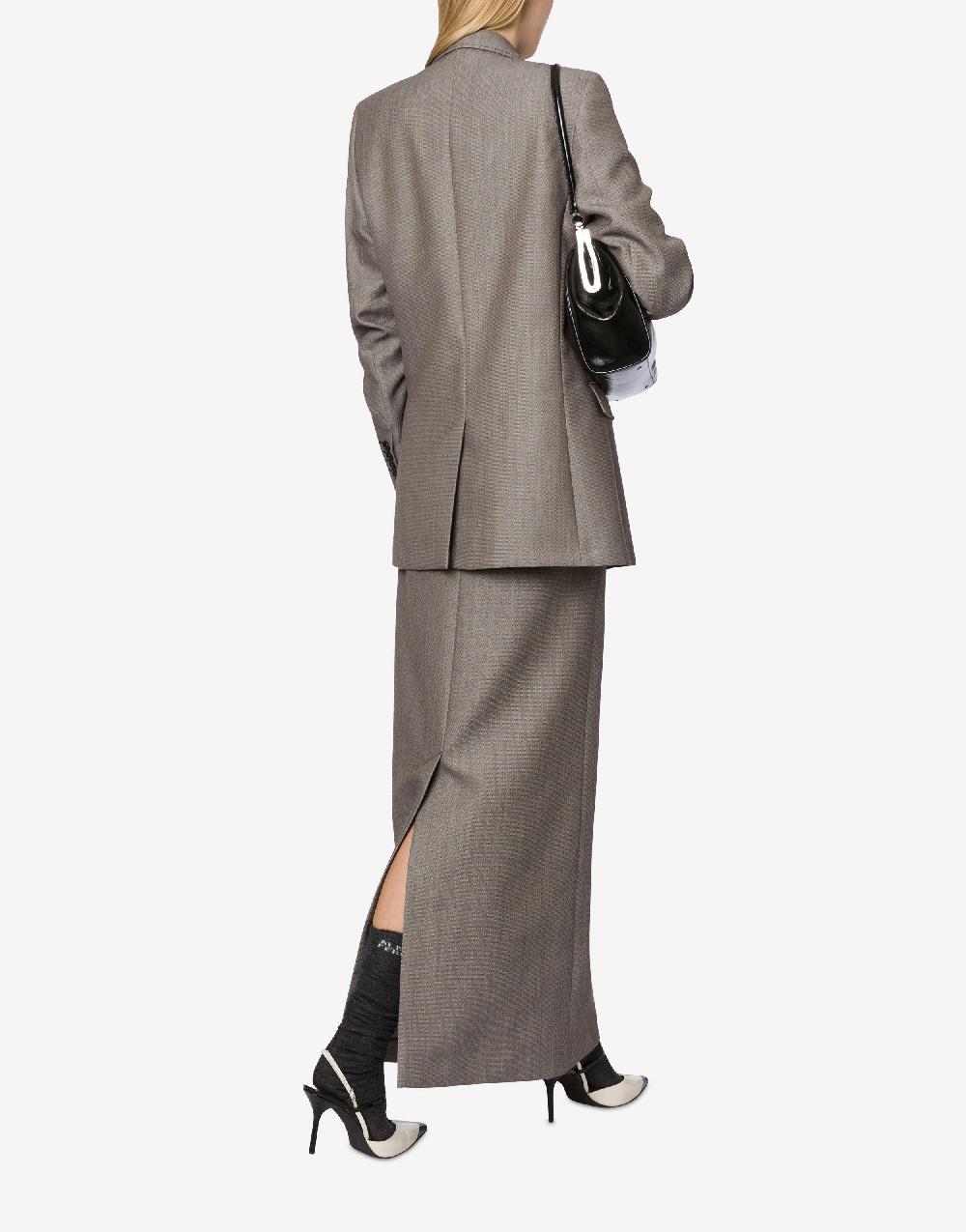 Alberta Ferretti Giacca in tweed di lana Spedizione Gratuita