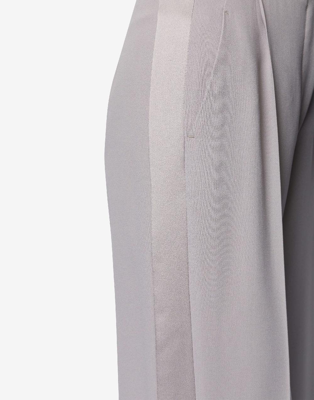 Alberta Ferretti Pantalone a vita bassa in enver satin Qualità Garantita