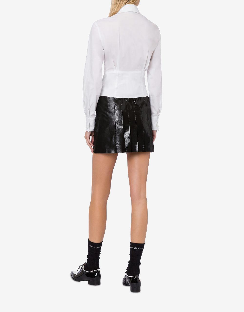 Alberta Ferretti Camicia in popeline stretch Dripping Roses Promozione Limitata
