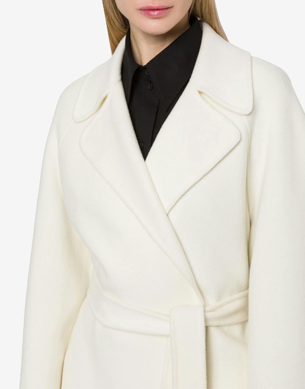 Alberta Ferretti Cappotto in lana cashmere double Fino Al -60%