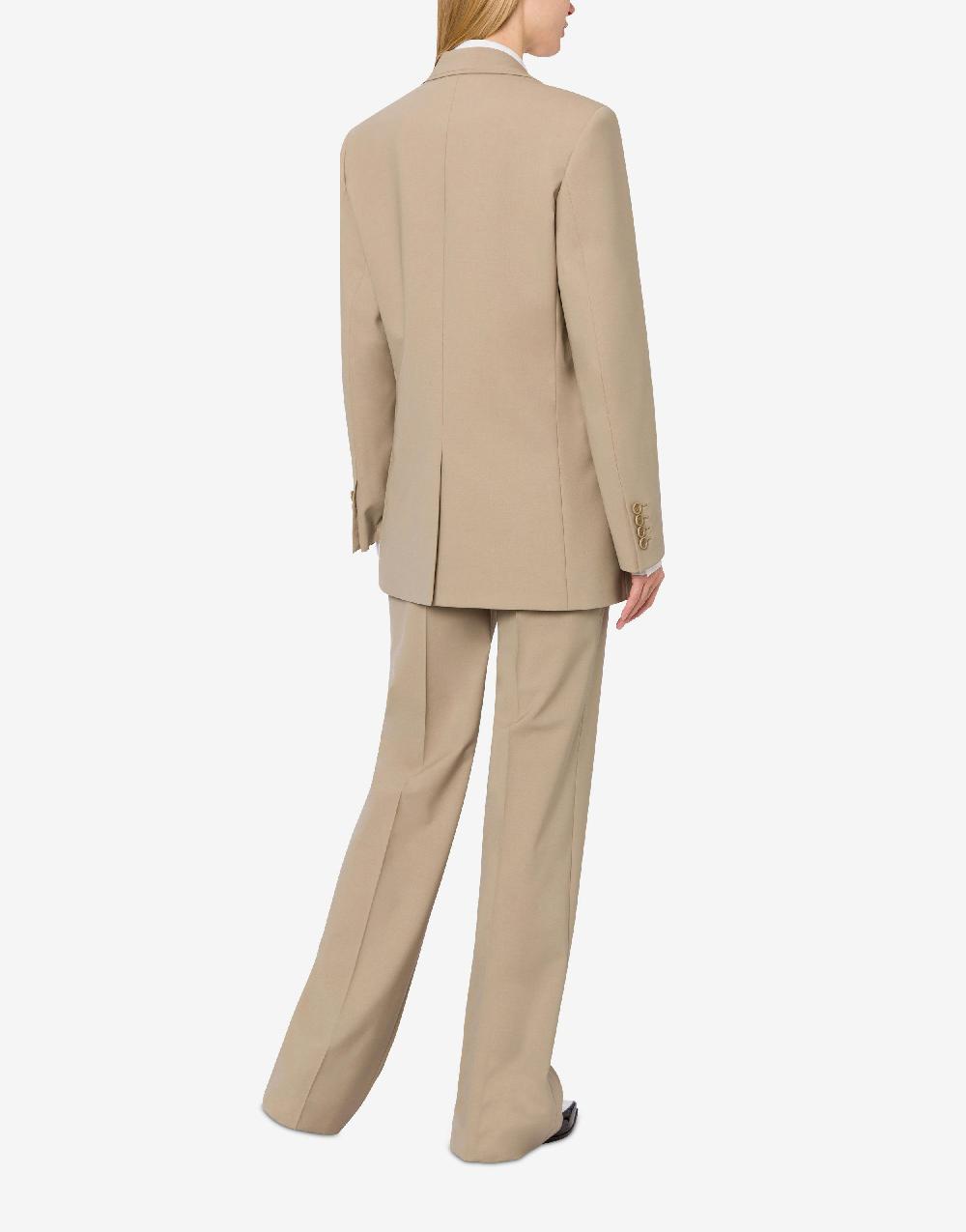 Alberta Ferretti Giacca in tela di lana stretch Sottocosto
