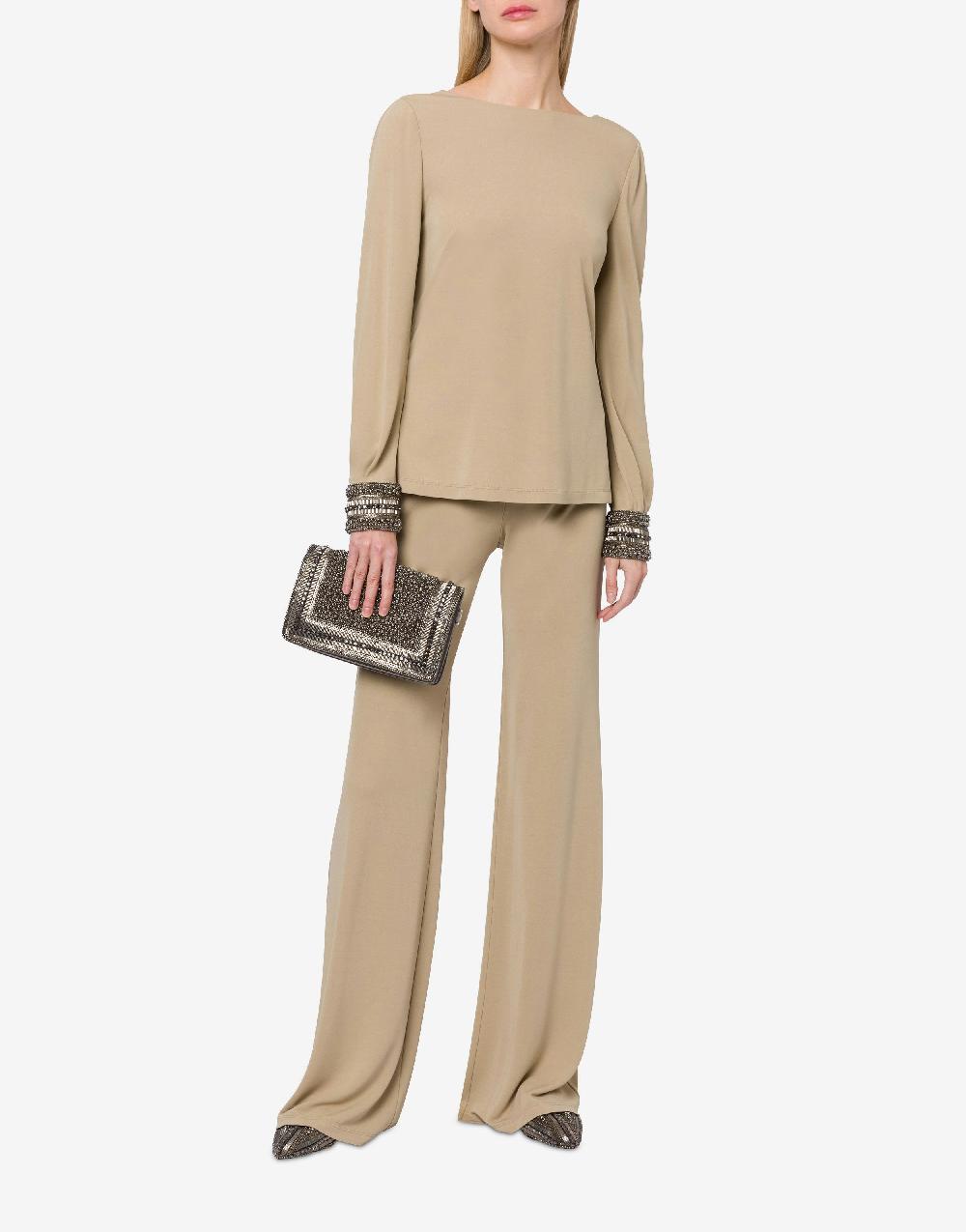 Alberta Ferretti Pantalone in organzino Convenienza