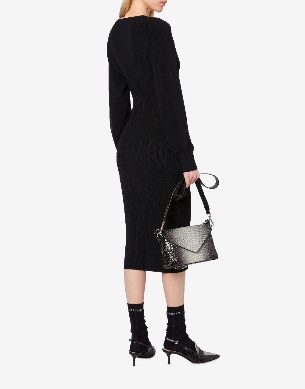 Alberta Ferretti Abito in maglia stretch Outlet