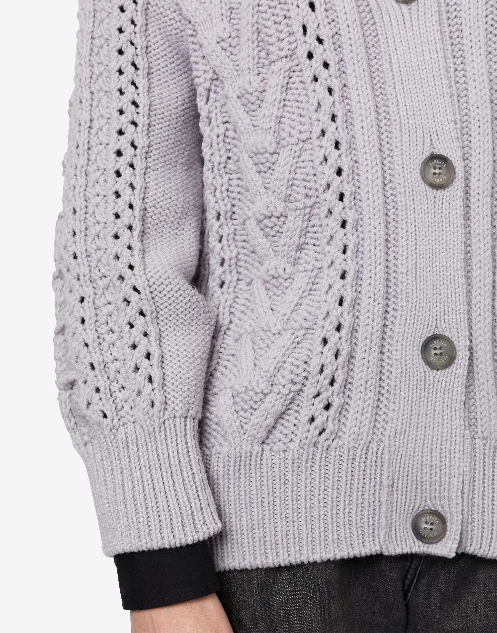 Alberta Ferretti Cardigan oversize in lana Vendite Flash