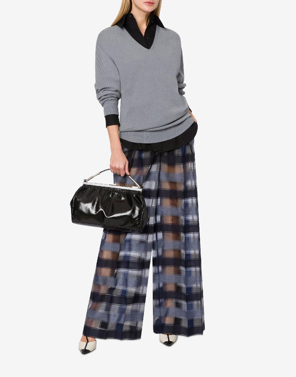 Alberta Ferretti Maglia oversize in misto cashmere e lana Negozio