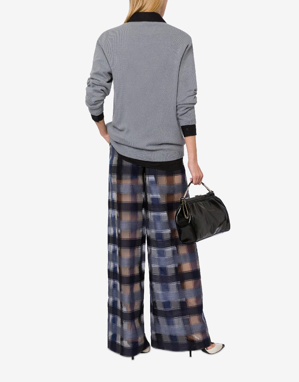 Alberta Ferretti Maglia oversize in misto cashmere e lana Negozio