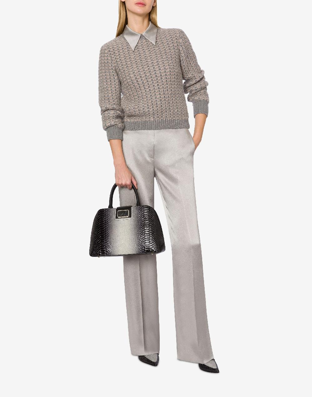 Alberta Ferretti Maglioncino in misto mohair Nuova