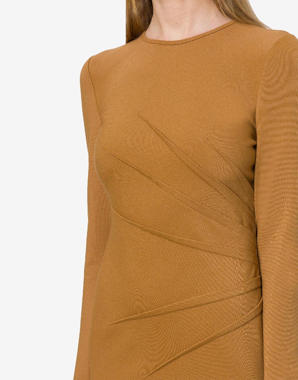 Alberta Ferretti Abito midi in jersey punto Milano Consegna Veloce
