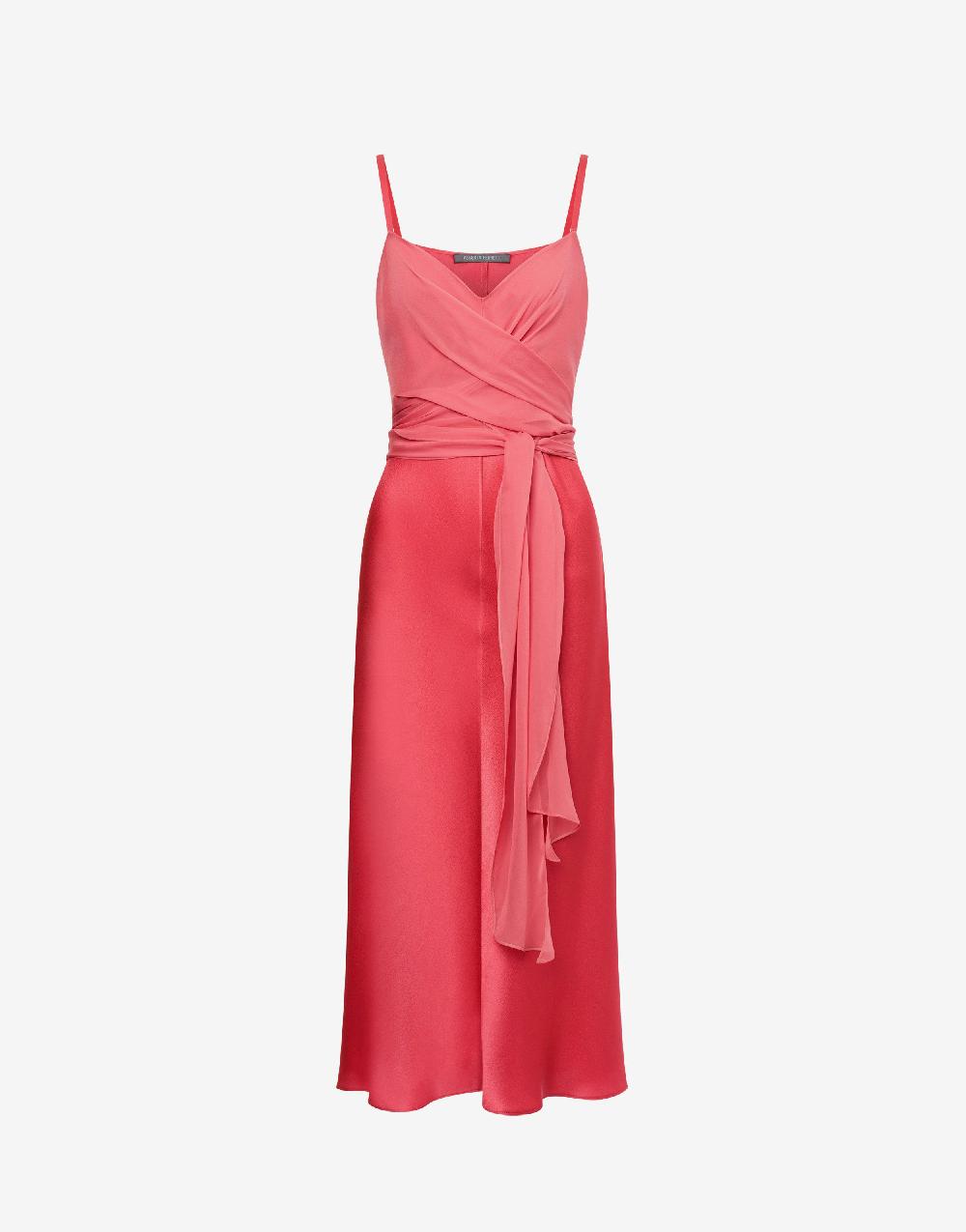 Alberta Ferretti Abito longuette in raso