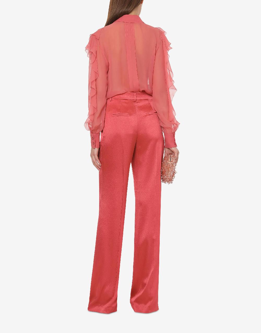 Alberta Ferretti Pantalone in raso Cocktail Economico