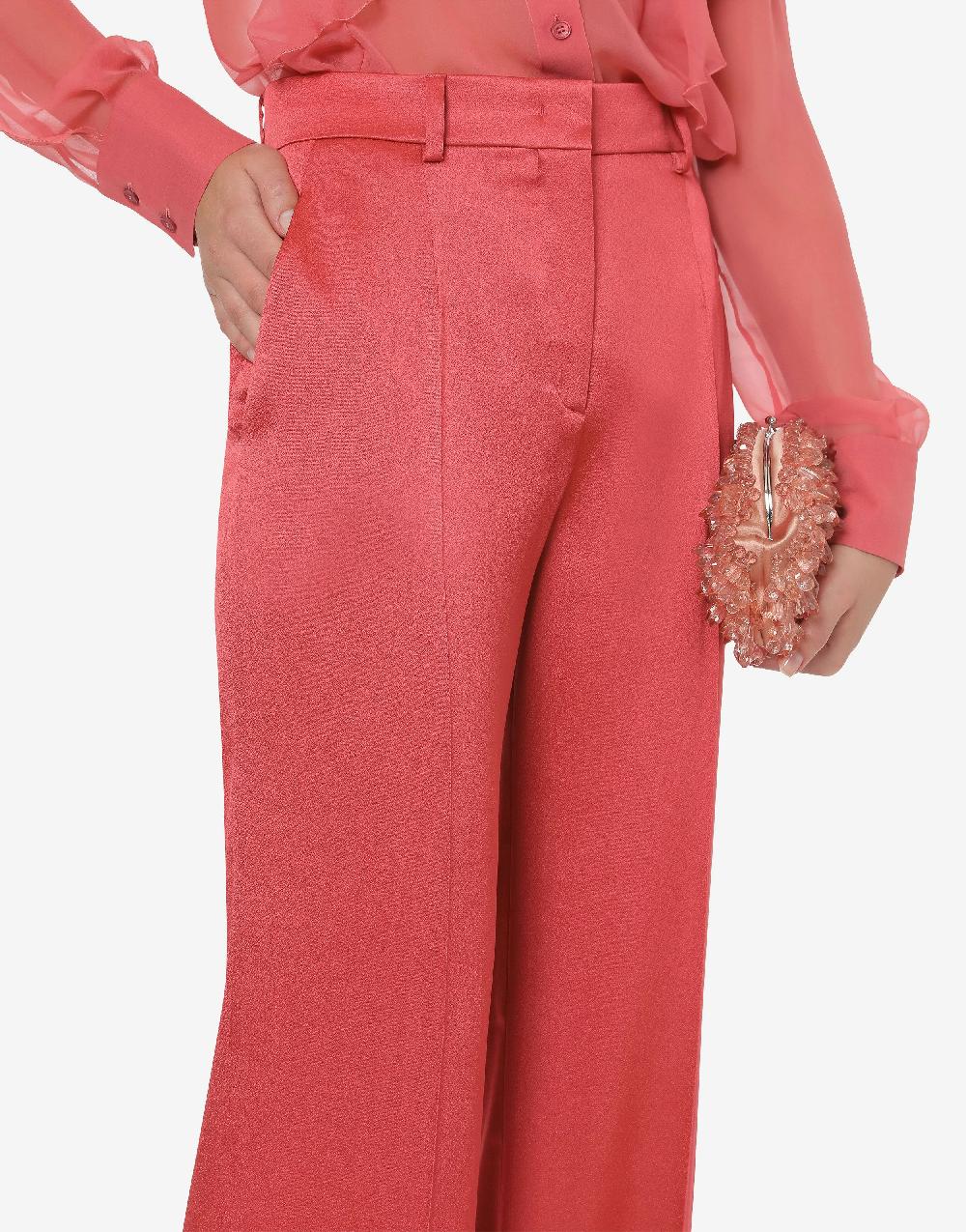 Alberta Ferretti Pantalone in raso Cocktail Economico