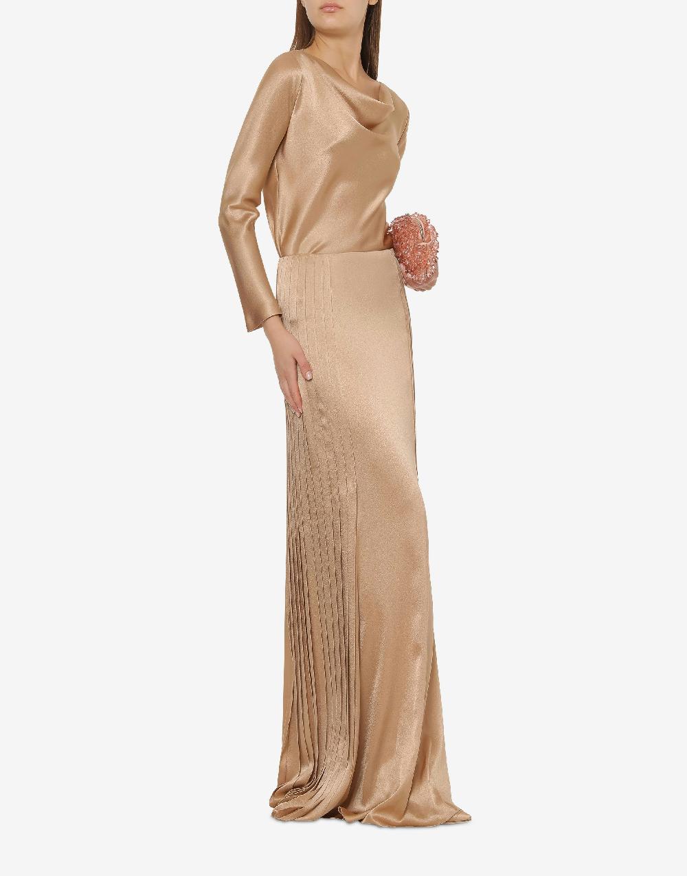 Alberta Ferretti Blusa in raso Cocktail Online
