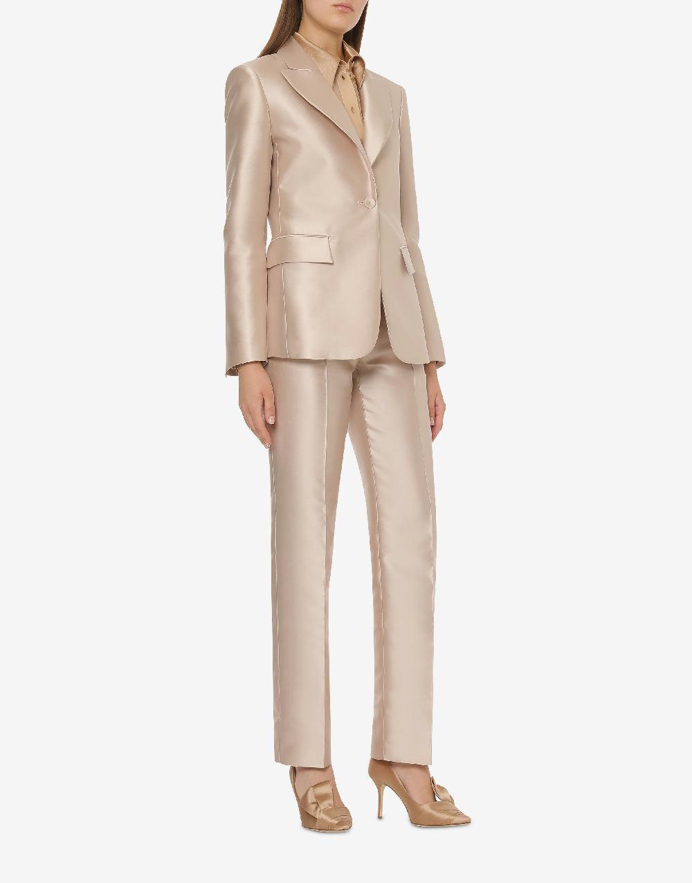 Alberta Ferretti Giacca in mikado Cocktail In Vendita