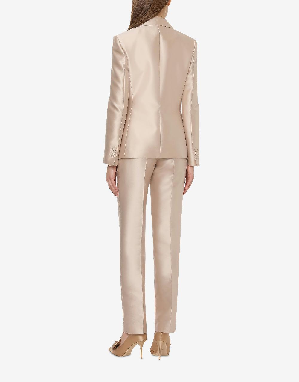 Alberta Ferretti Pantalone in mikado Cocktail Saldi