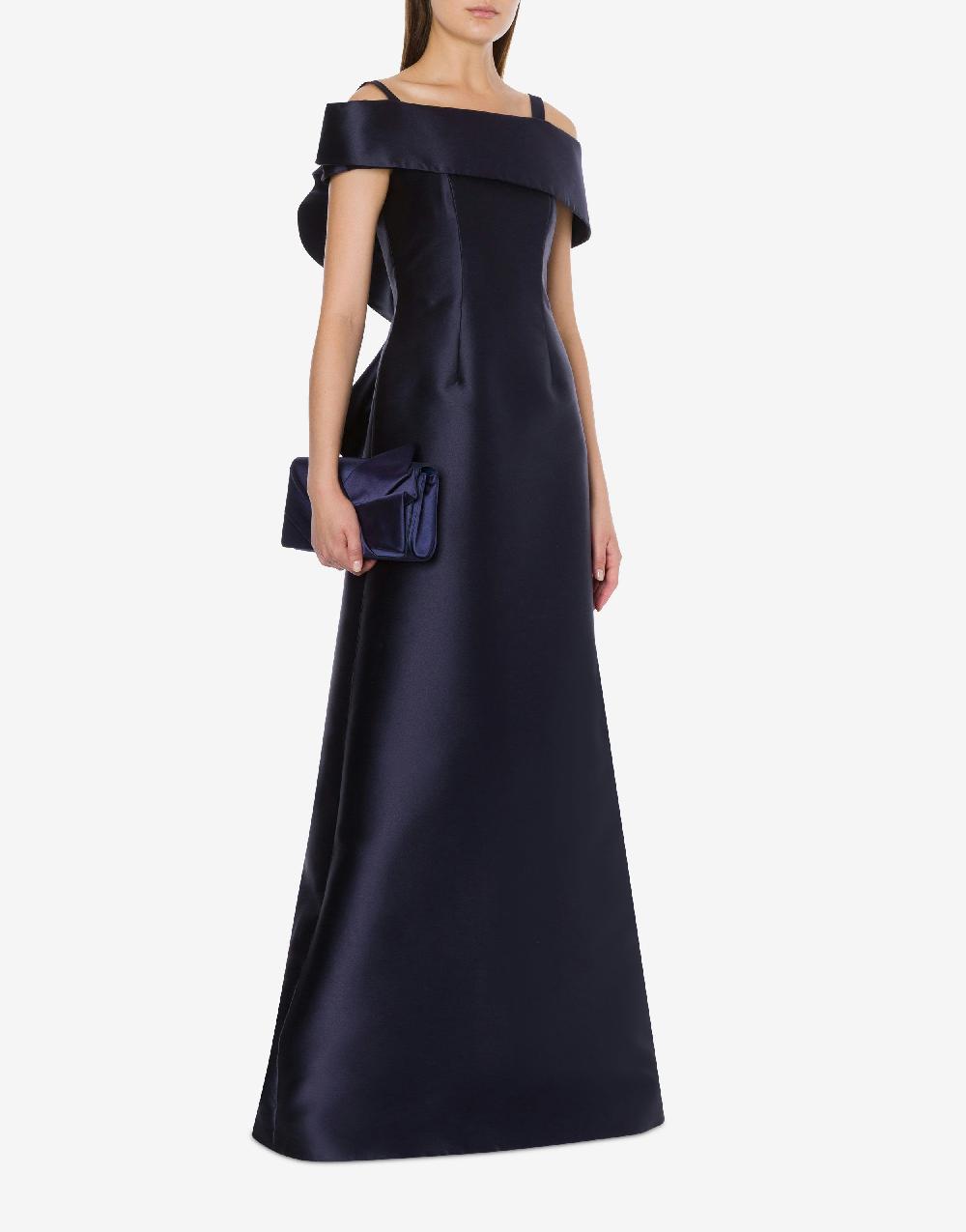 Alberta Ferretti Abito in mikado Cocktail Nuova