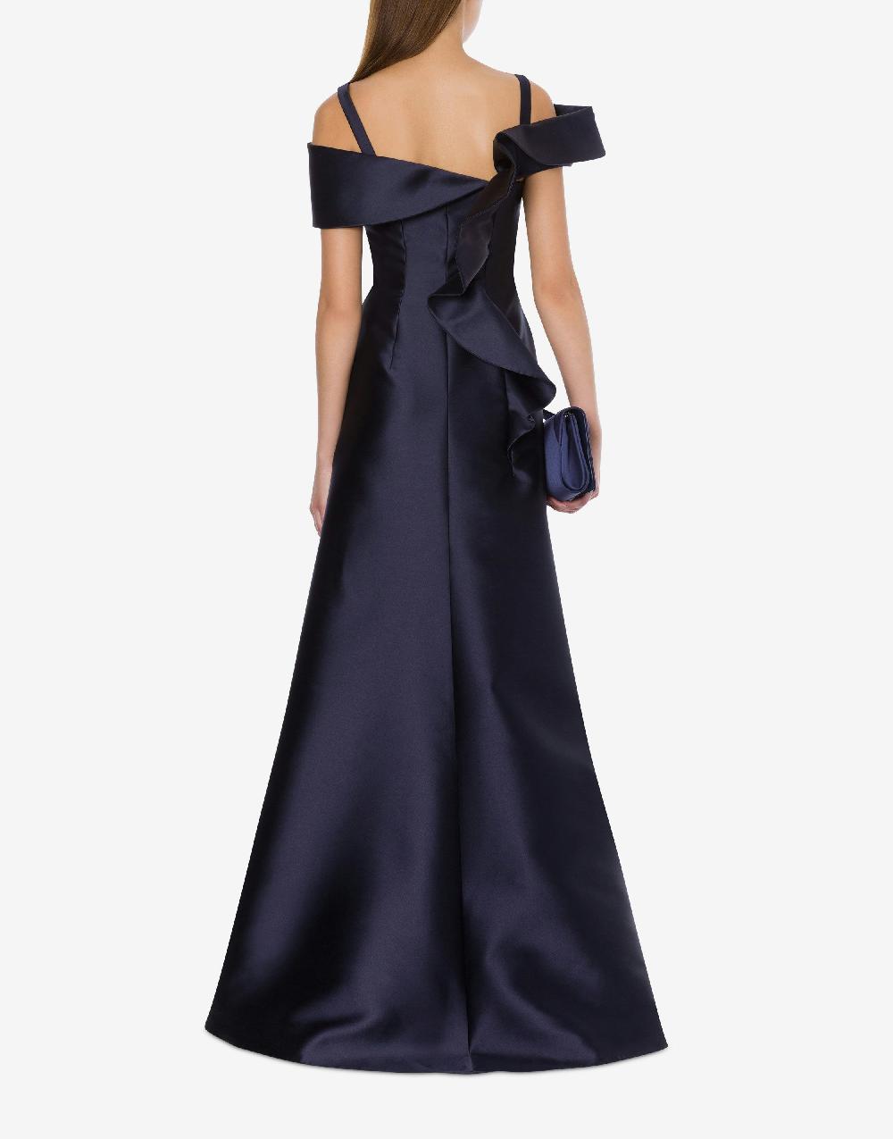 Alberta Ferretti Abito in mikado Cocktail Nuova
