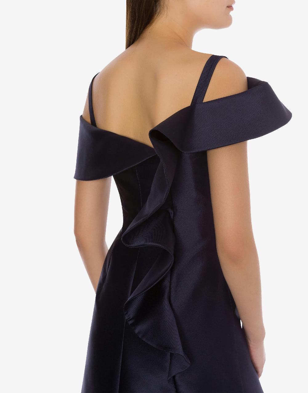 Alberta Ferretti Abito in mikado Cocktail Nuova