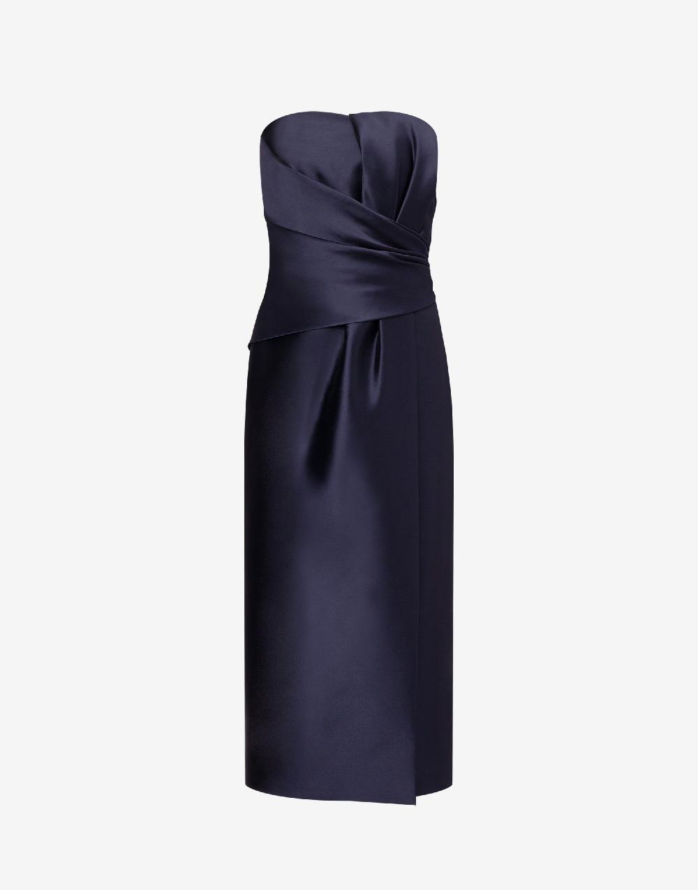 Alberta Ferretti Abito longuette in mikado Cocktail