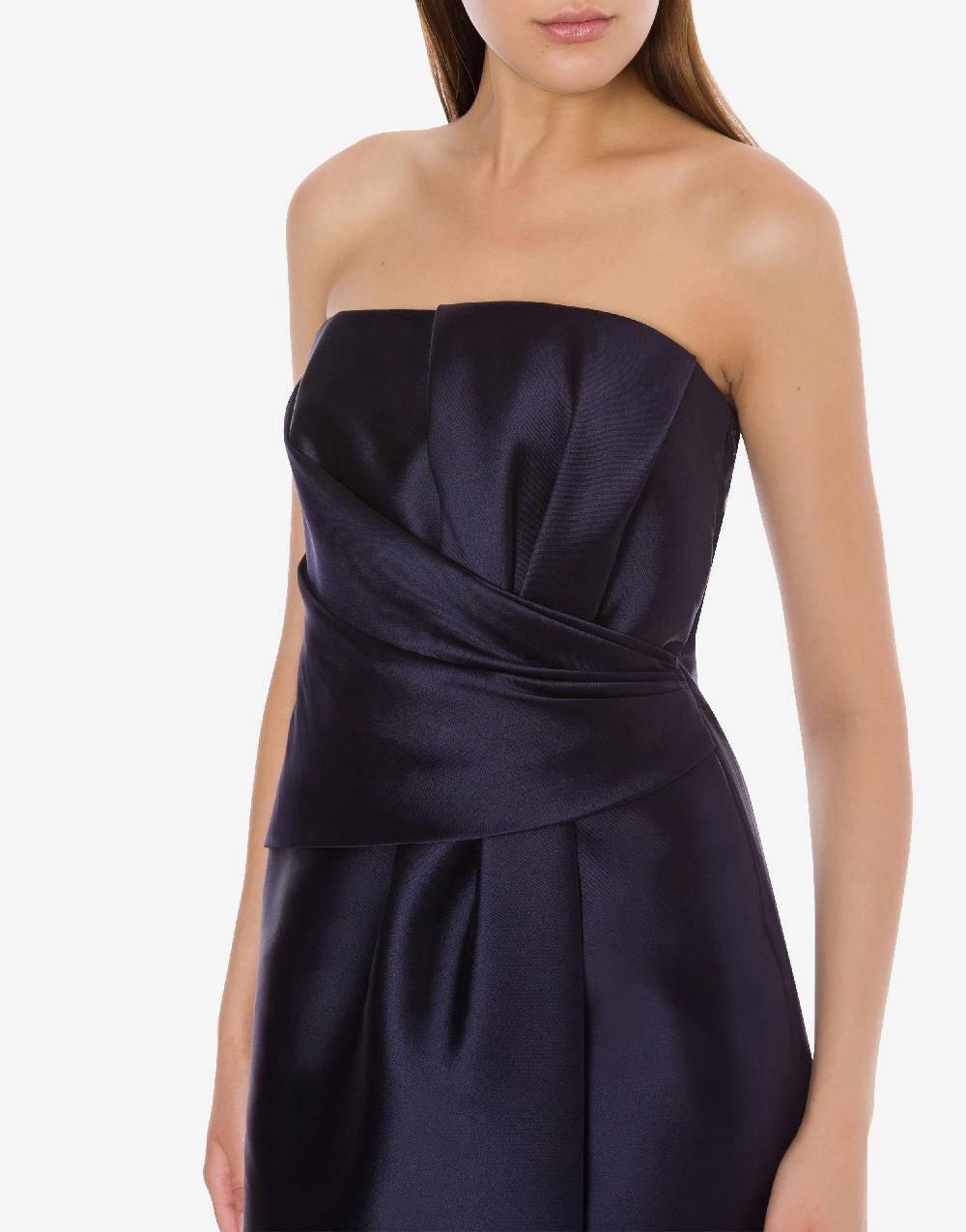 Alberta Ferretti Abito longuette in mikado Cocktail Moda