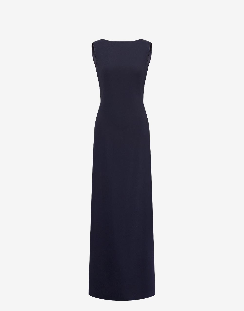 Alberta Ferretti Abito lungo in enver satin