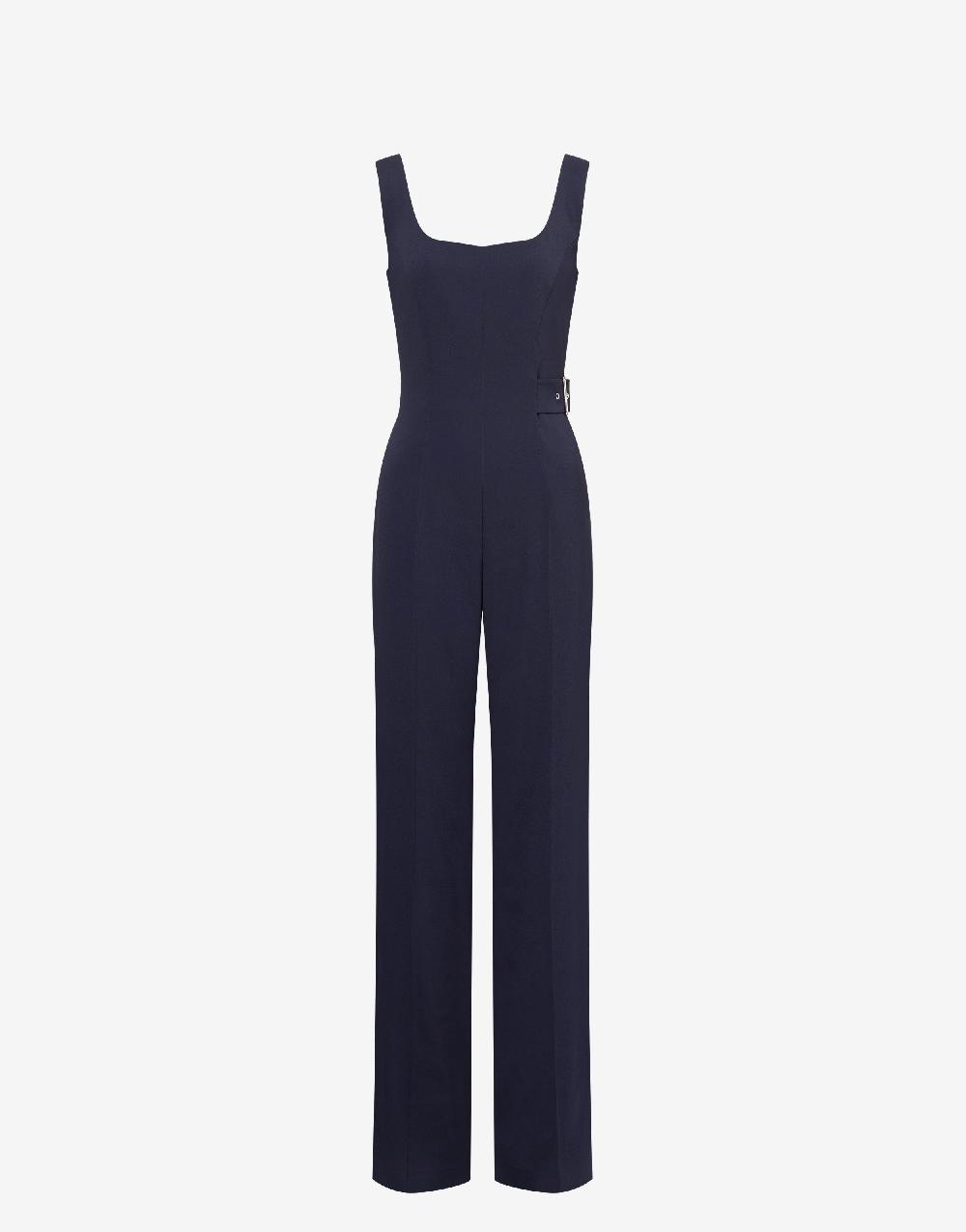Alberta Ferretti Tuta in enver satin