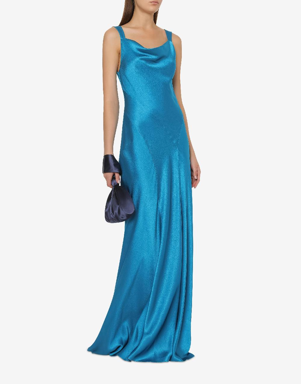 Alberta Ferretti Abito in raso con cut-out Cocktail 2025