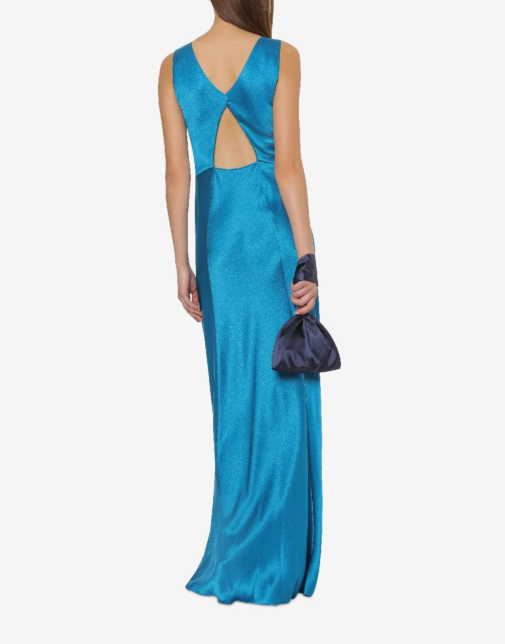 Alberta Ferretti Abito in raso con cut-out Cocktail 2025