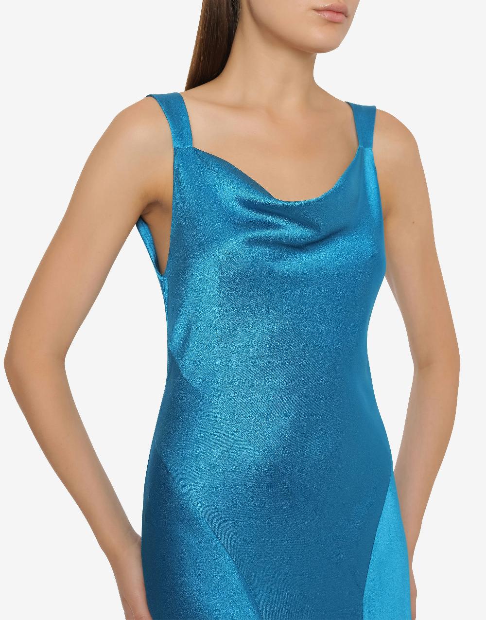 Alberta Ferretti Abito in raso con cut-out Cocktail 2025