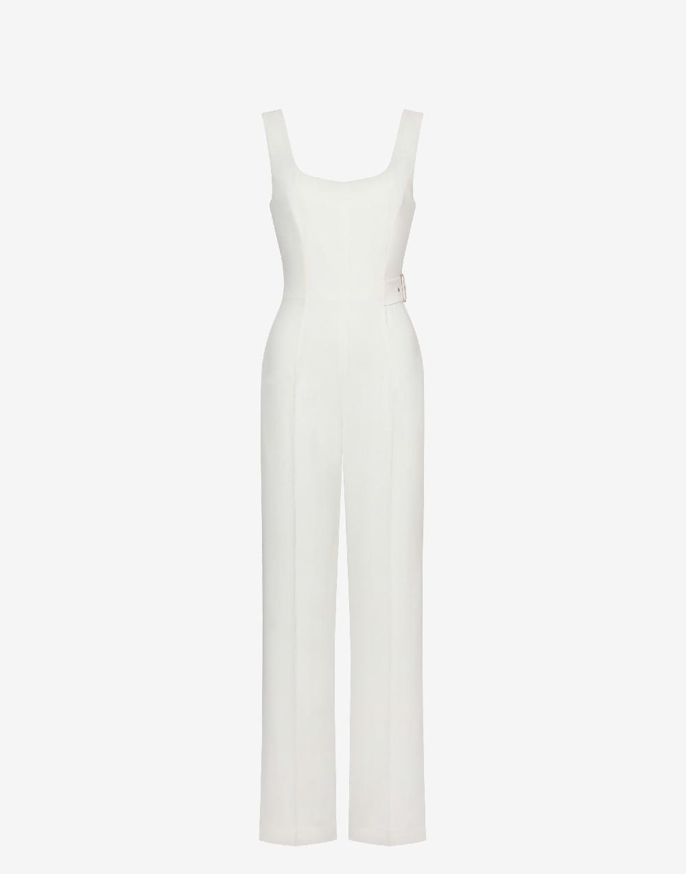 Alberta Ferretti Tuta in enver satin