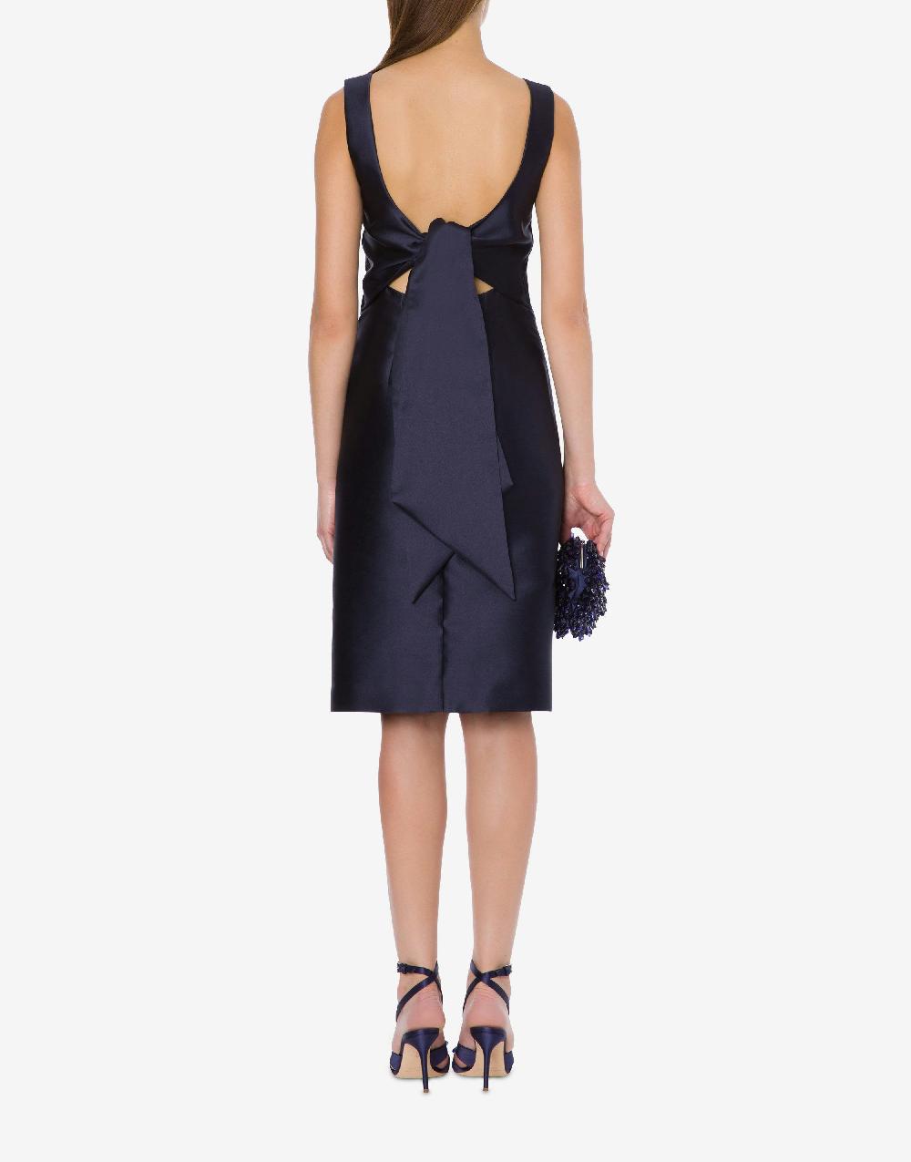 Alberta Ferretti Abito midi in mikado Cocktail Vendita Calda