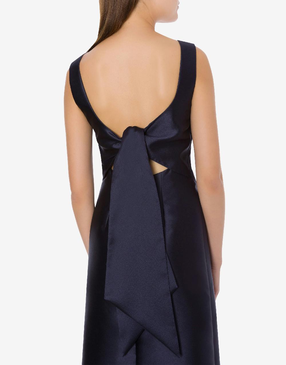 Alberta Ferretti Abito midi in mikado Cocktail Vendita Calda