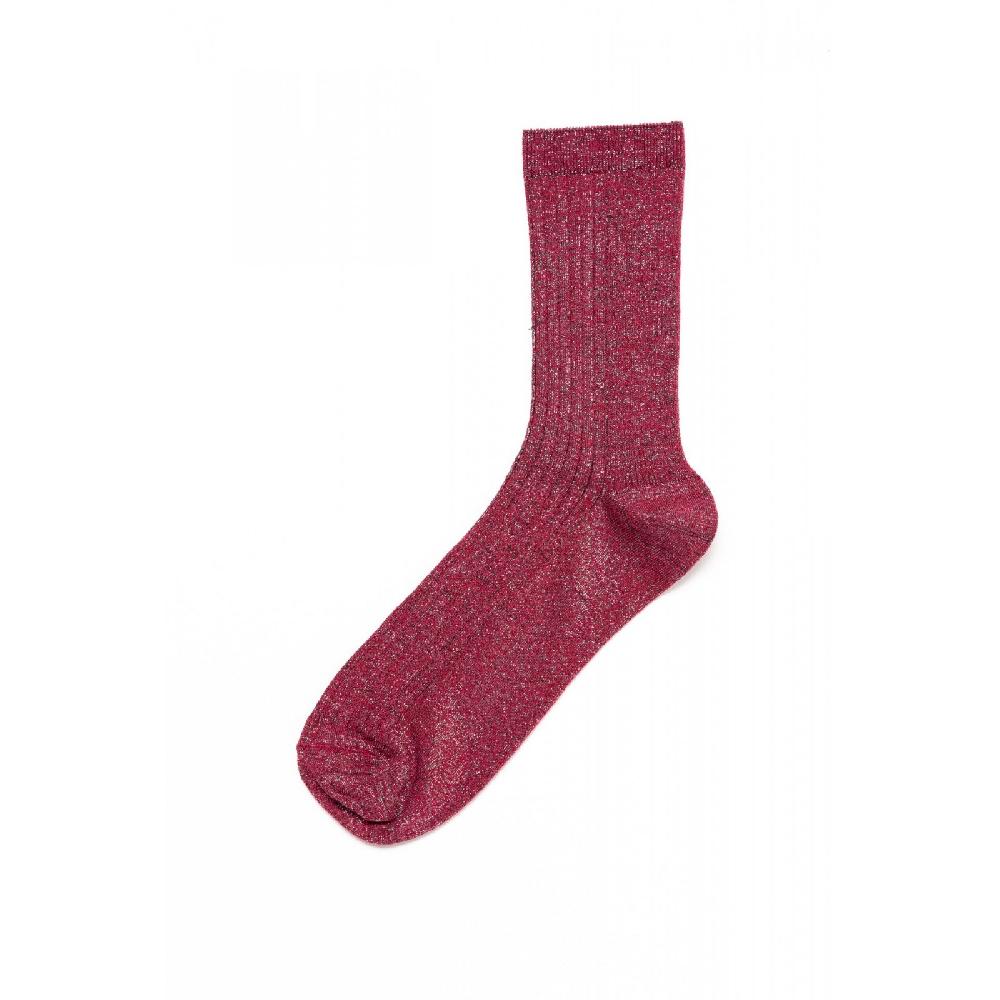 Alto Milano Calza corta in cotone e lurex N.092