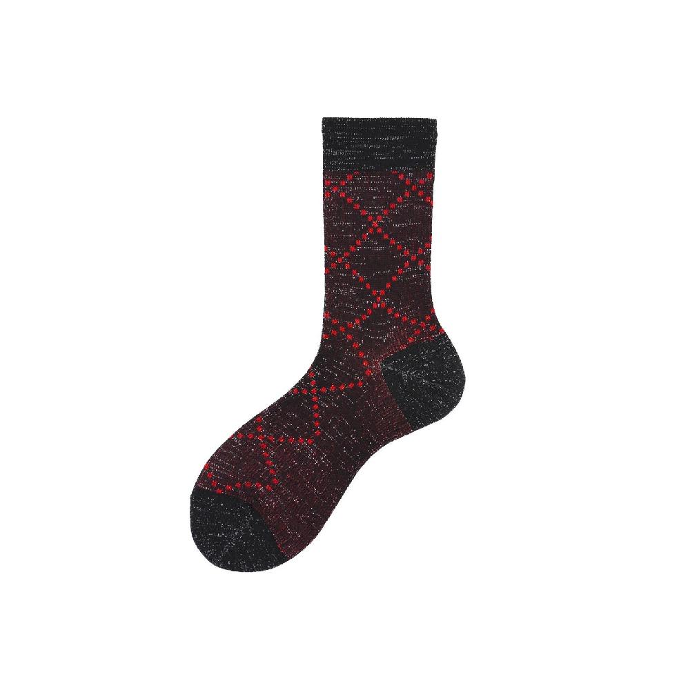 Alto Milano Calza corta in cotone overcheck Check